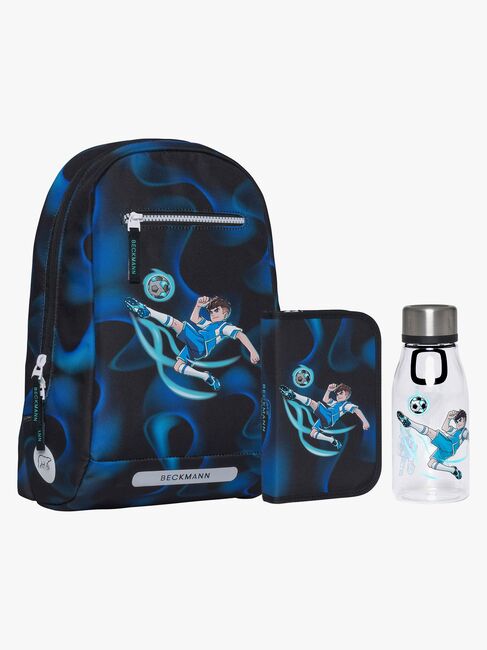 Beckmann Ryggsekk 12L og Pennal inkl. Penner og Flaske, Magic League