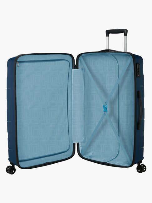 American Tourister Jetdriver Spinner Trillekoffert 100L, Navy Blue