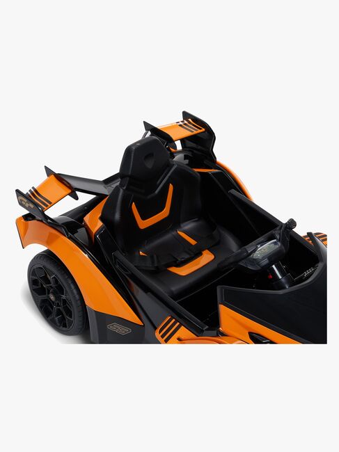 Lamborghini Vision Gran Turismo Elbil, Oransje