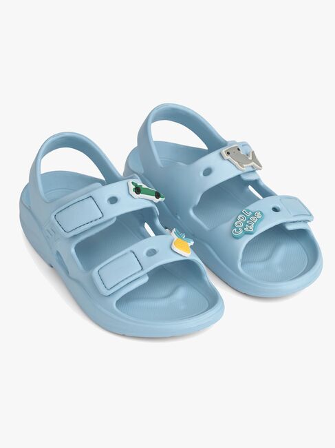 LIEWOOD Lilo Sandaler med Anheng, Beach Blue