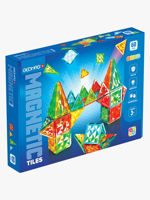 Geomag Gems Magnetisk Byggesett 60 Deler