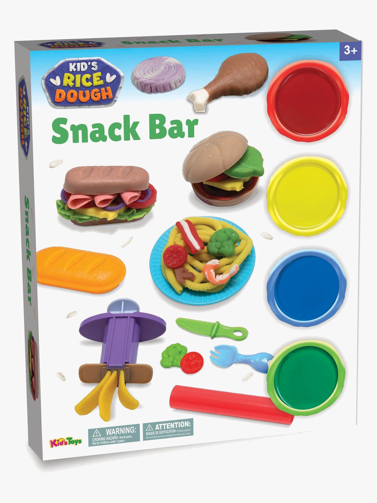 Kid's Rice Dough Snack Bar Modelleire