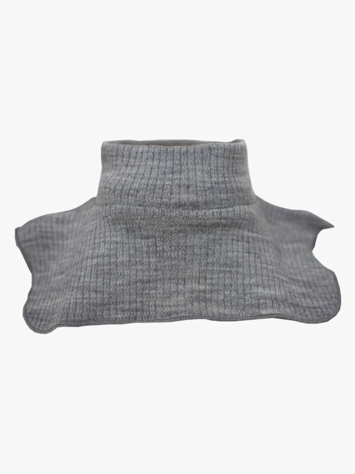 Lindberg Rib Baby Hals Merinoull, Grey Melange