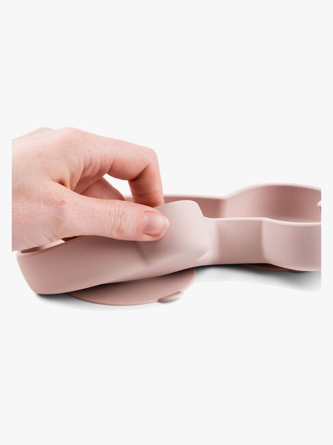 Done By Deer Stick & Stay Silikontallerken Lalee, Powder