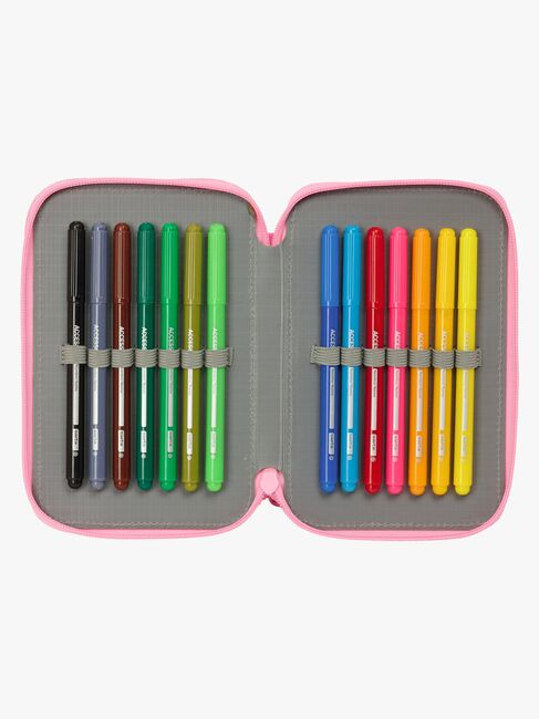 Peppa Gris  Fylt Dobbeltpennal 29 Deler, Baby Pig