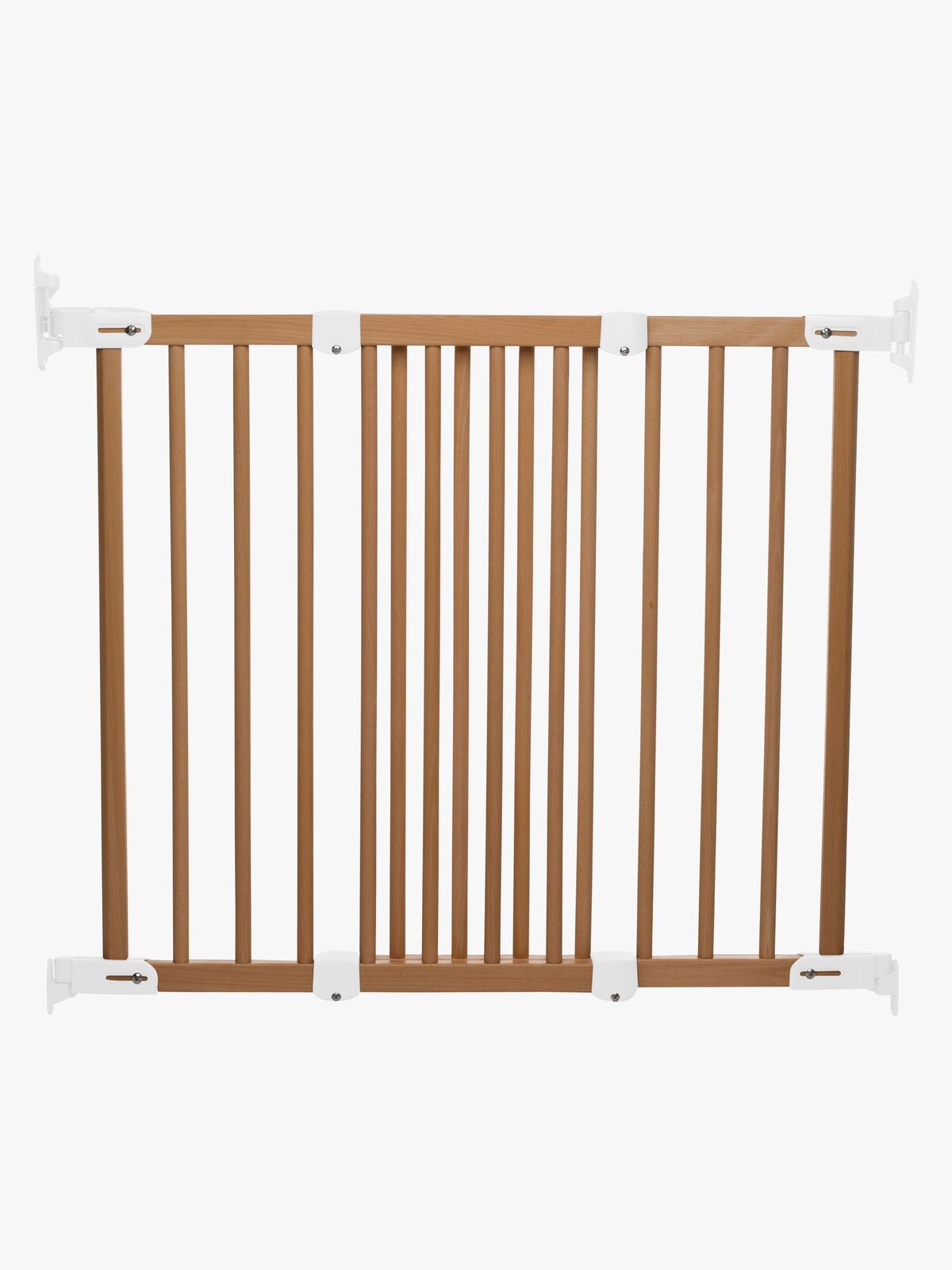 BabyDan Flexi Fit Skrugrind, Trefarget/hvit