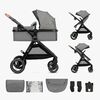 Kinderkraft ESME 2-in-1 Duovogn, Moonlight Grey