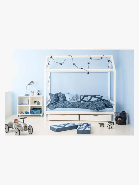 Hoppekids ECO Dream Husseng Modul, 90x200 cm, Hvit
