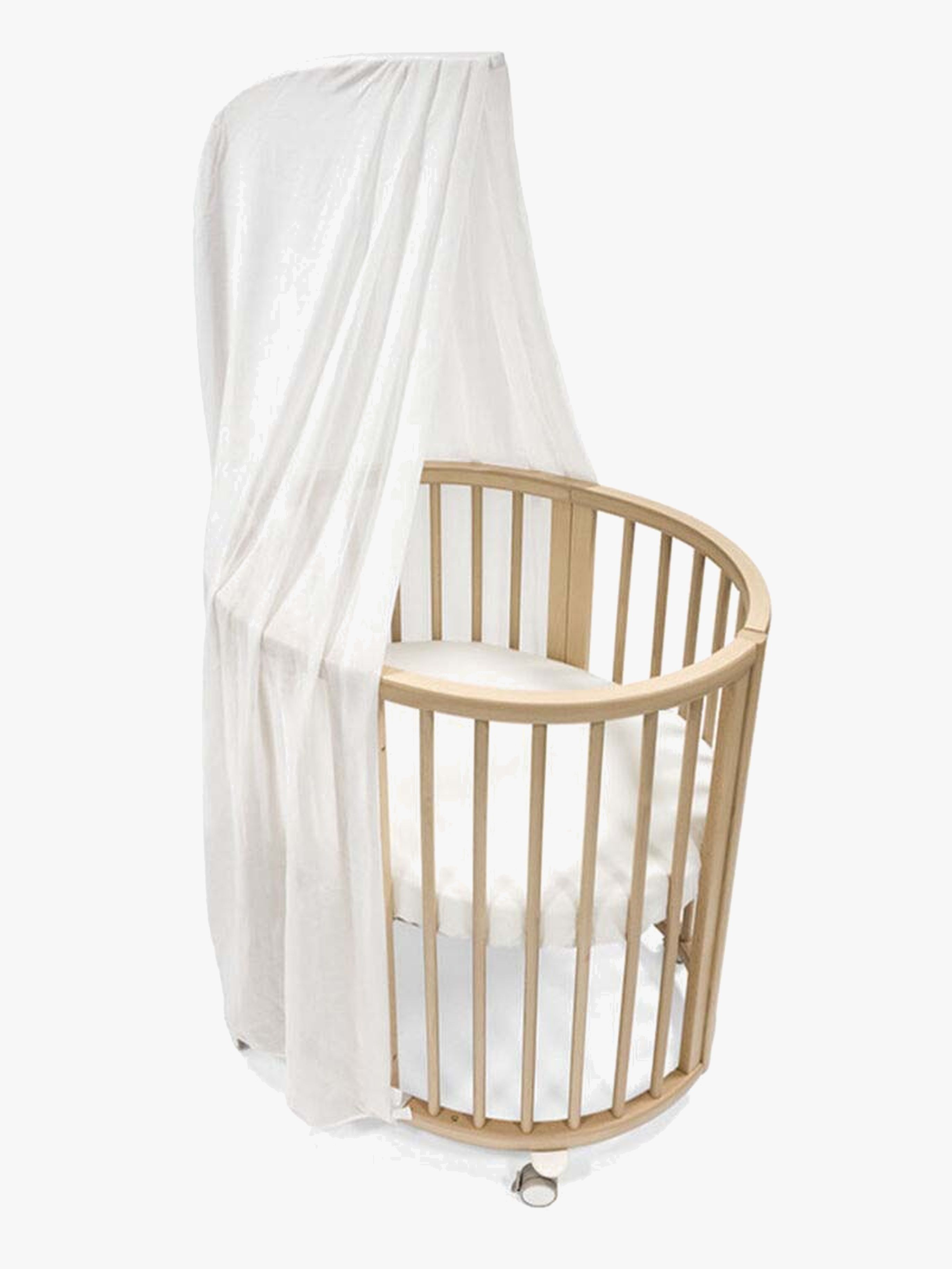Stokke® Sleepi™ Canopy White V3, White - Sengetilbehør - 100% Polyester