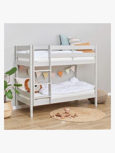 Hoppekids ECO Comfort Køyeseng 70x160, Dove Grey