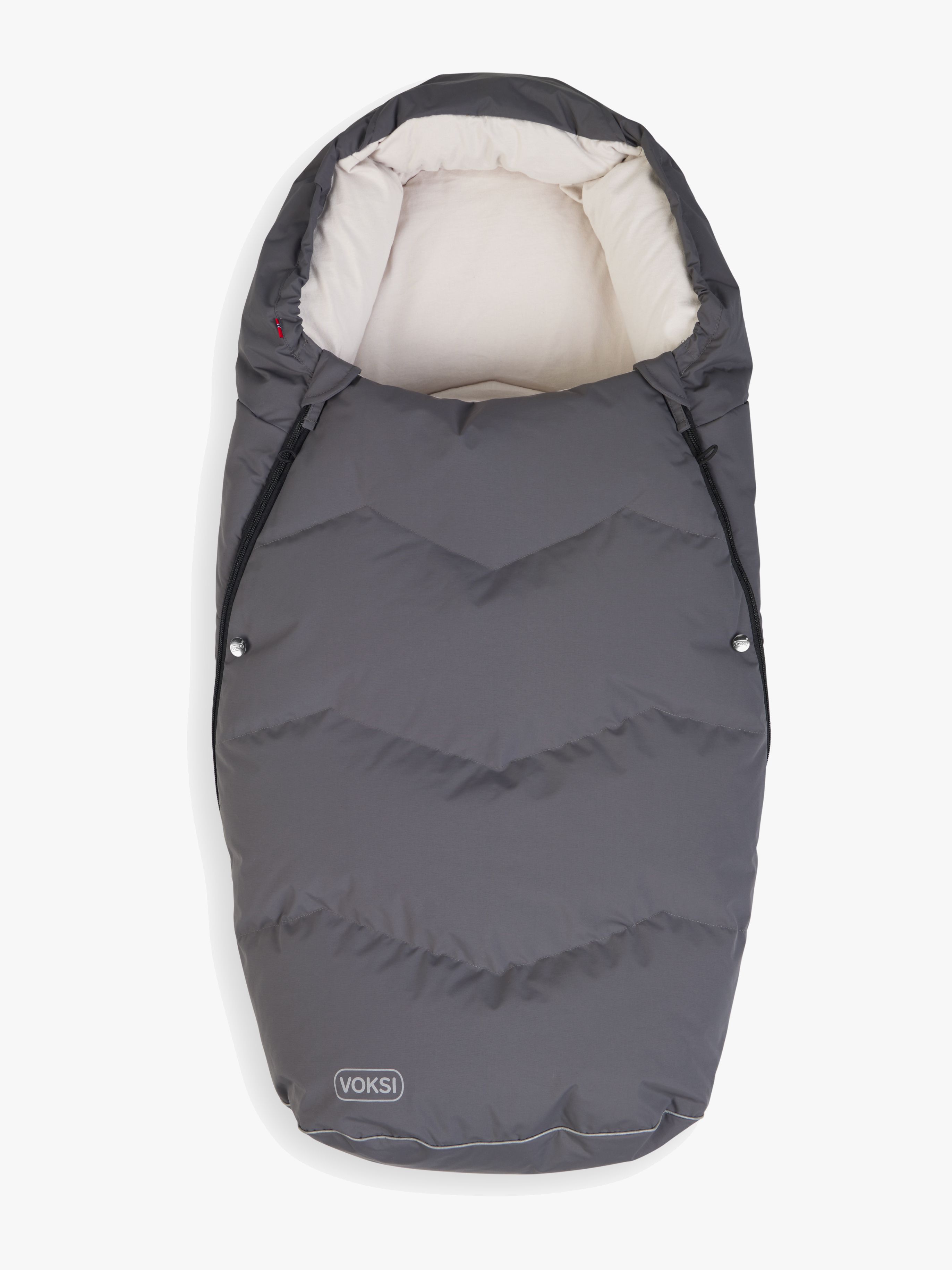 Voksi Urban Vognpose, Grey - Vintervognposer - 100% Ull