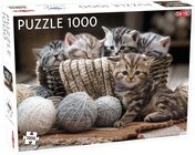 Tactic Puslespill Cute Kittens 1000 brikker