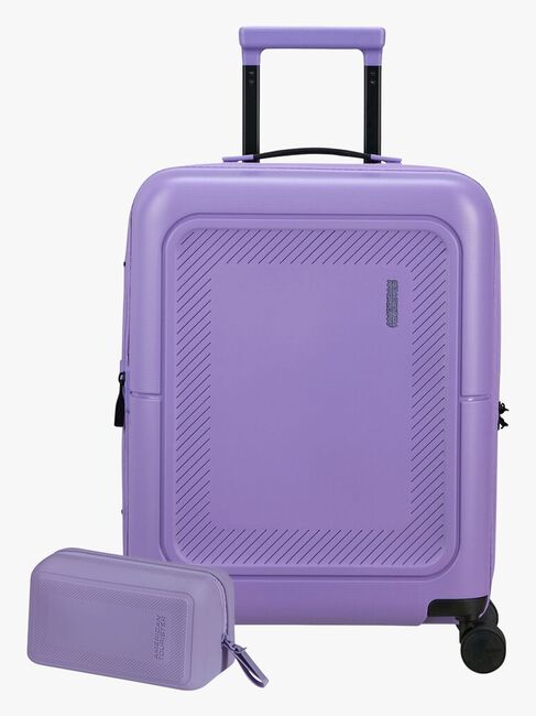 American Tourister Dashpop Koffert 41-47L & Toalettmappe POP, Violet Purple