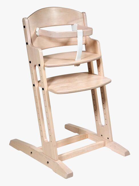 BabyDan Danstolen Matstol inkl Bøyle & Rem, Whitewash