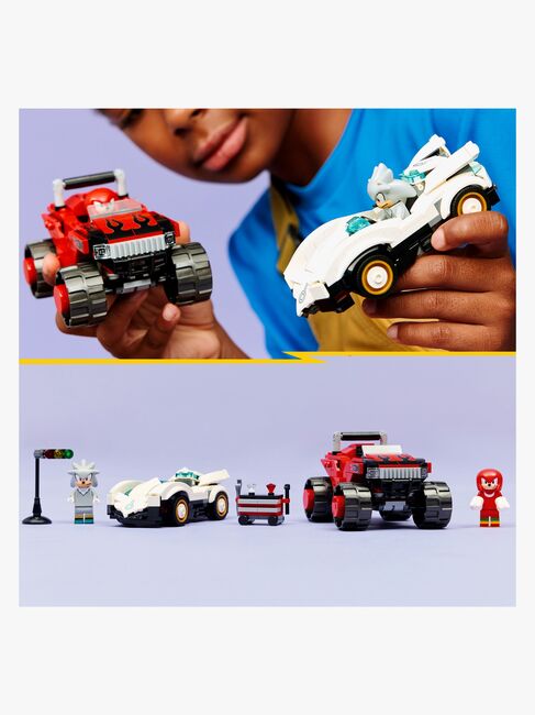 LEGO Sonic 77118 Silvers bil mot Knuckles' monstertruck