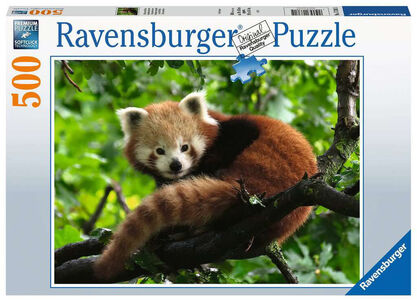 Ravensburger Puslespill Red Panda 500 Brikker