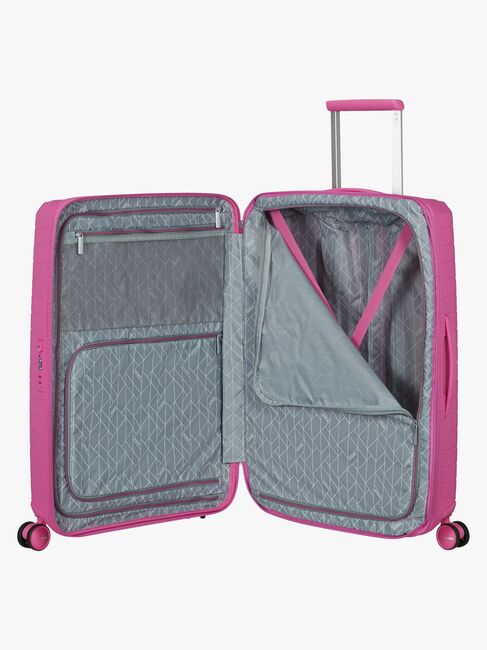 American Tourister FastForward Spinner Koffert 67-77L, Electric Fuchsia