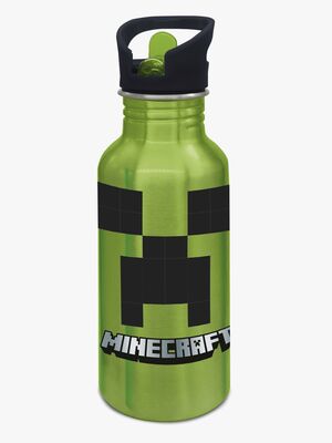 Minecraft  Aluminium Vannflaske 545ml, Grønn