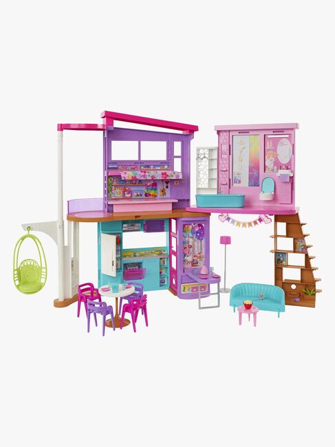 Barbie Malibu Feriehus med Møbler & Tilbehør