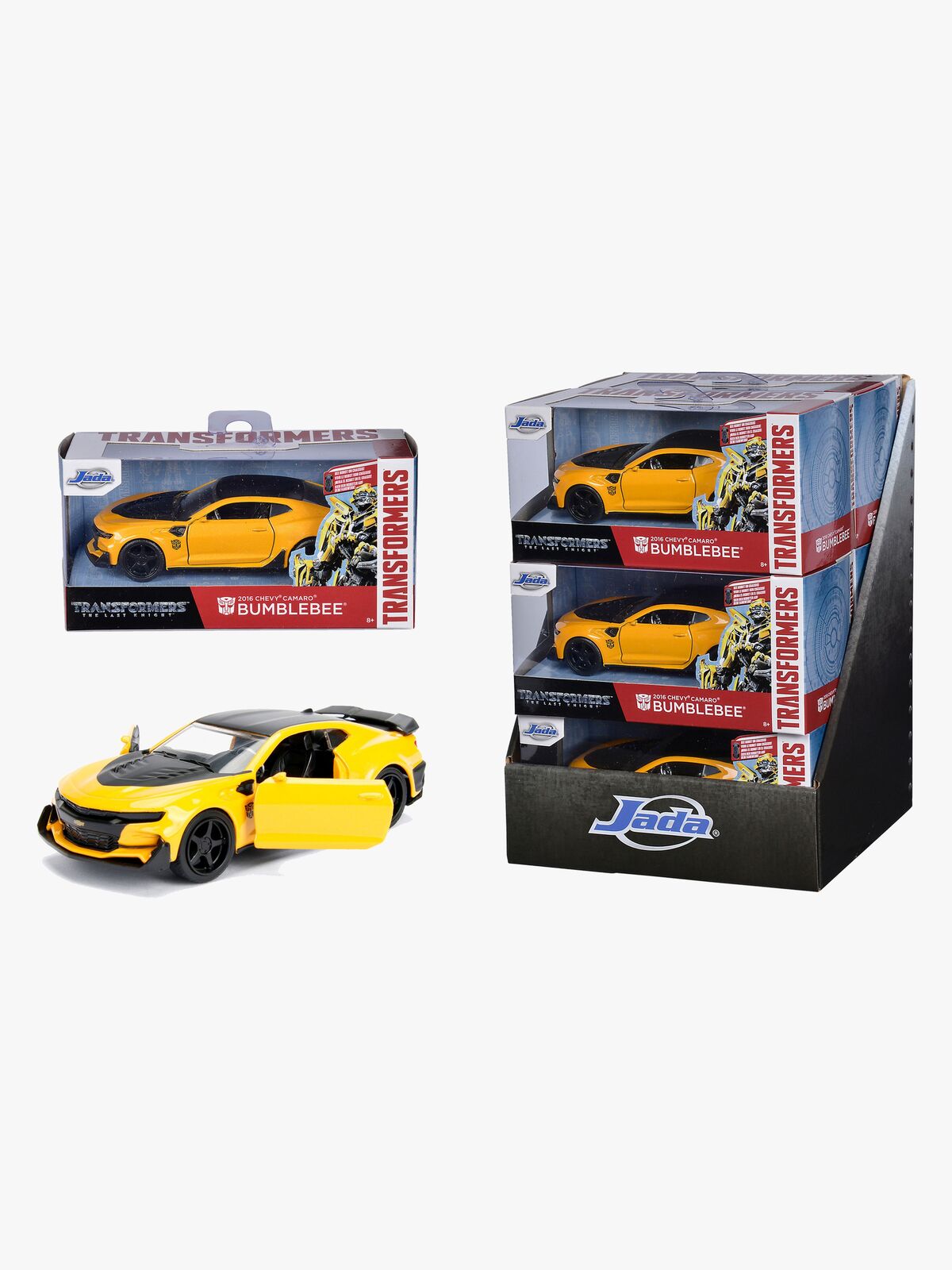 Jada Toys Transformers Bumblebee Bil 2016 Chevy Camaro 1:24