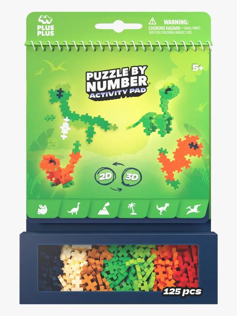 Plus-Plus Activity Pad Dino Byggesett