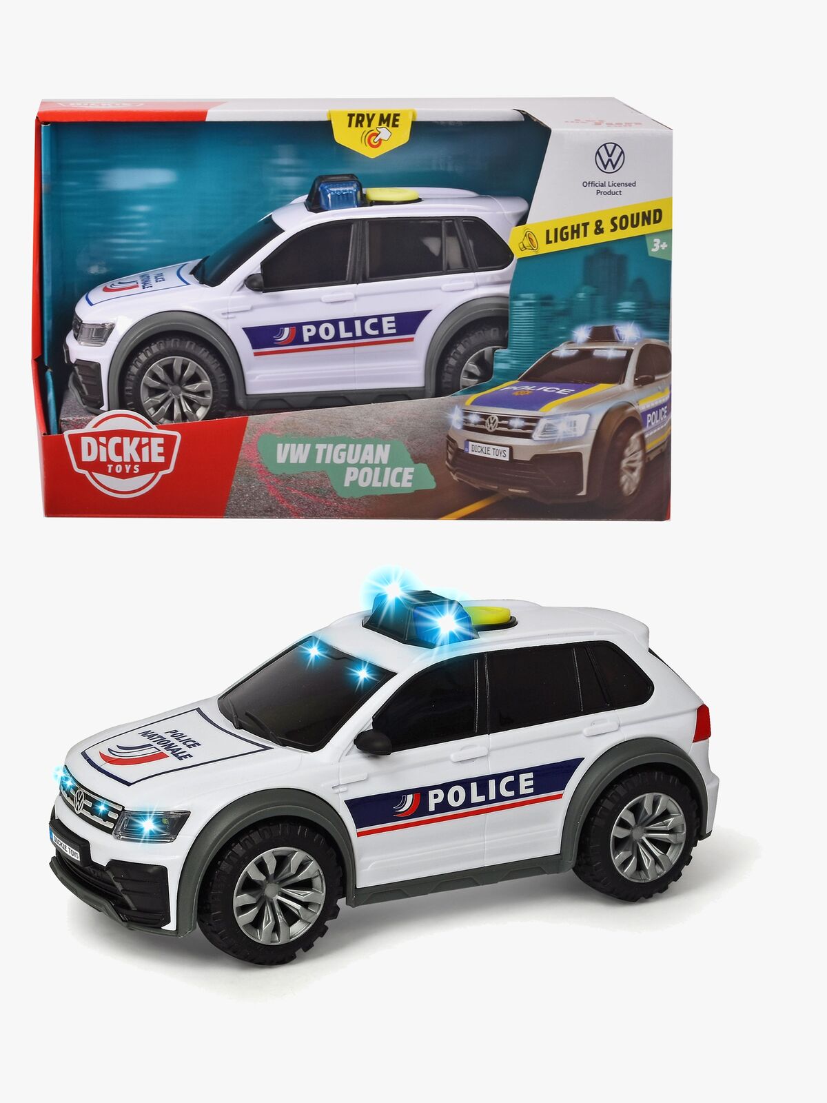 Dickie SOS Volkswagen Tiguan R-Line Politibil