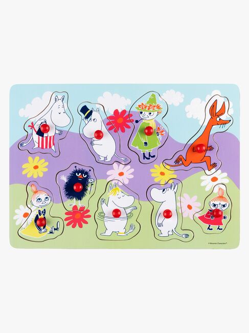 Mummitrollet Knottepuslespill Vår 8 Brikker