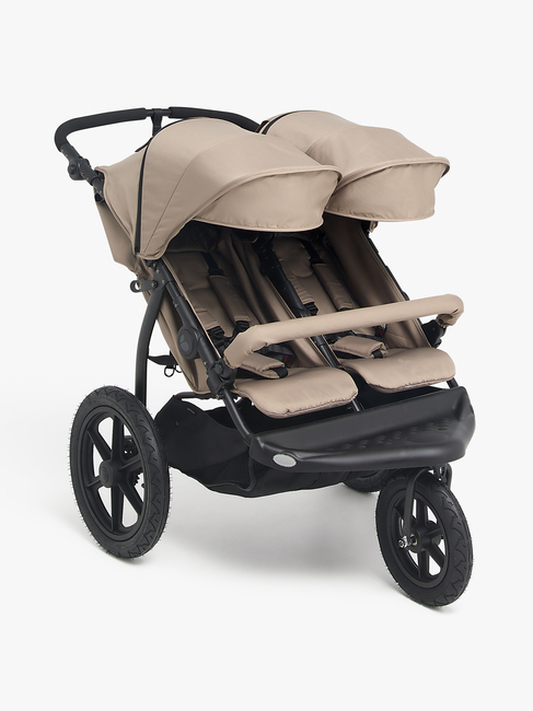 Beemoo Activity tvillingvogn for søsken, Beige
