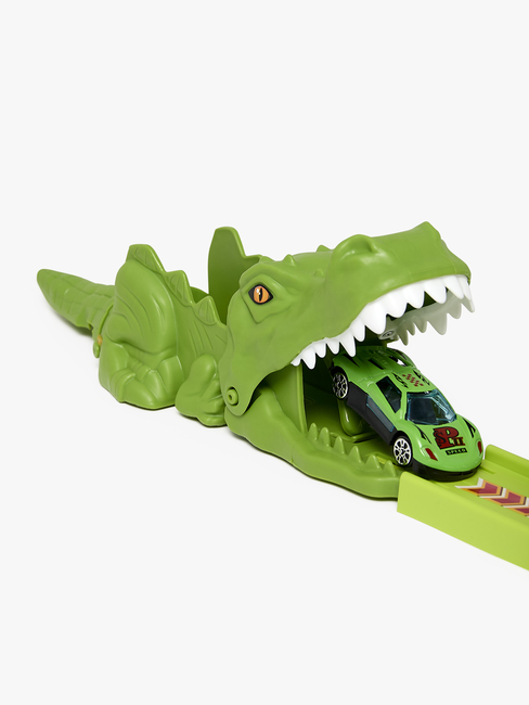 Alex's Garage Dinosaur Bilbane & Garasje XL