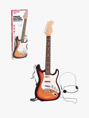 Bontempi Trådløs Elgitar med Headsetmikrofon Rock