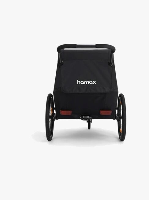 Hamax Traveller Sykkelvogn, Black/Black