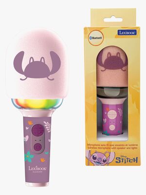 Disney Stitch Karaokemikrofon med Lyd og Lys
