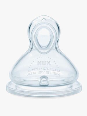 NUK First Choice+ Flow Control Flaskesmokk 2-Pakk