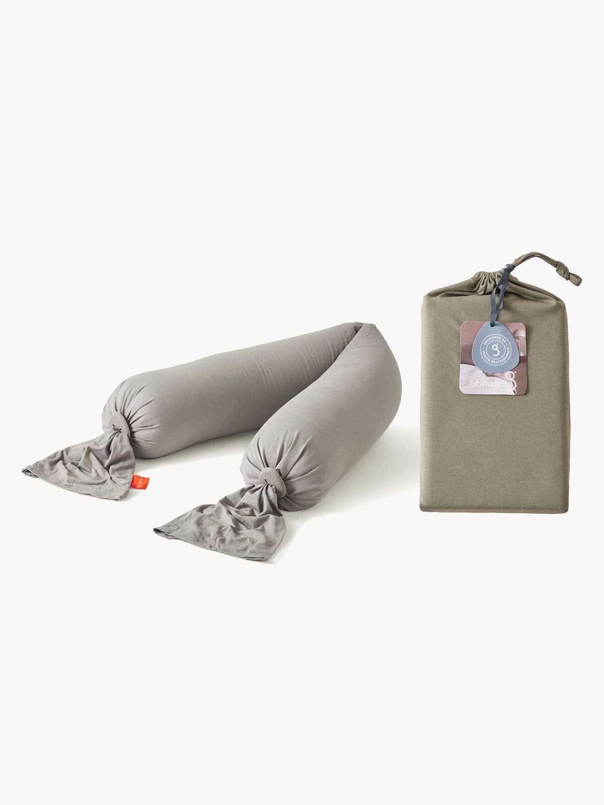 bbhugme Gravid- og Ammepute inkl. Trekk, Stone/ Dusty Olive