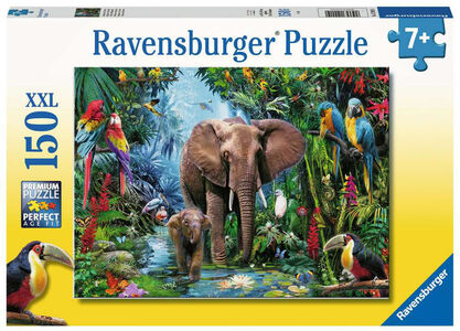Ravensburger Safari Animals puslespill 150 Brikker
