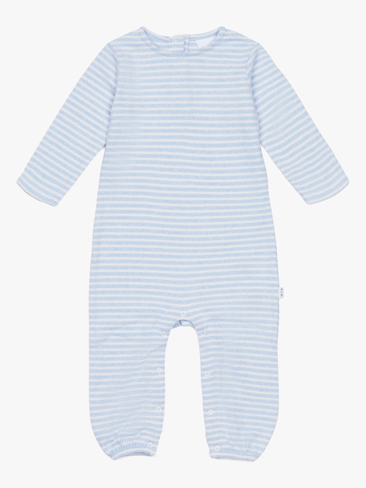 Luca & Lola Natale Jumpsuit, Blue Stripes