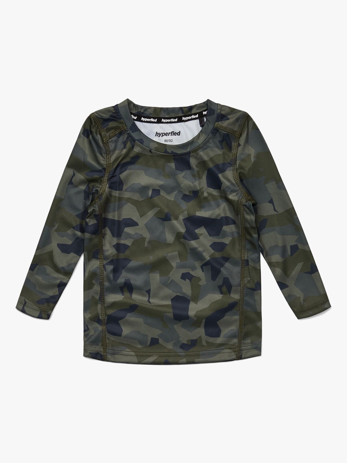 Hyperfied Long Sleeve Logo T-Shirt, Camo