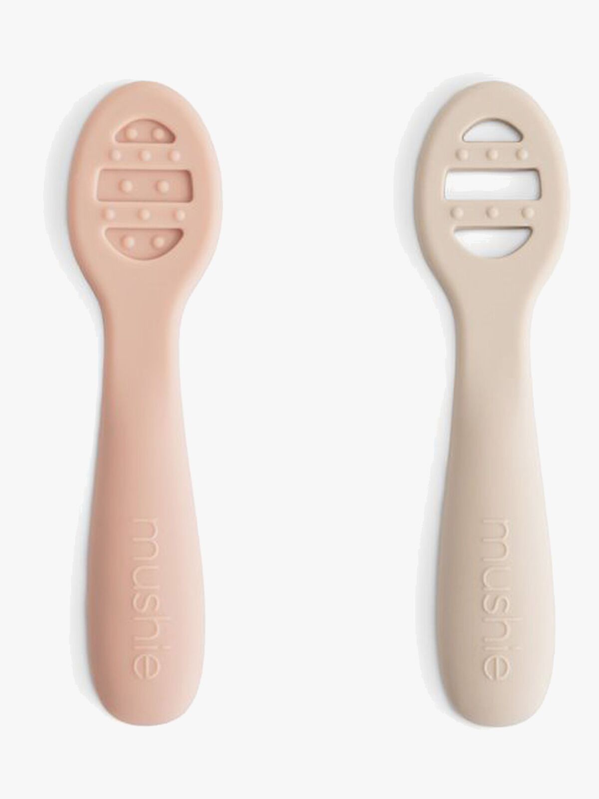 Mushie Nybynnerskje 2-Pakk, Blush/Shifting Sand