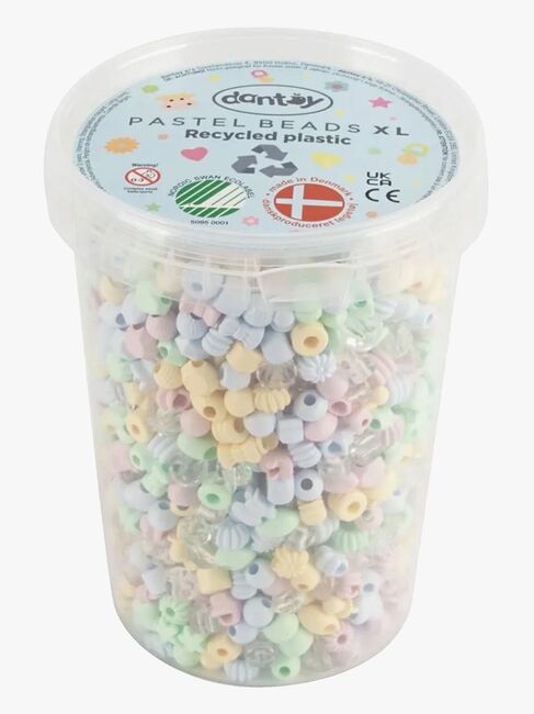 Dantoy Pastell Perler XL 1580 Stk