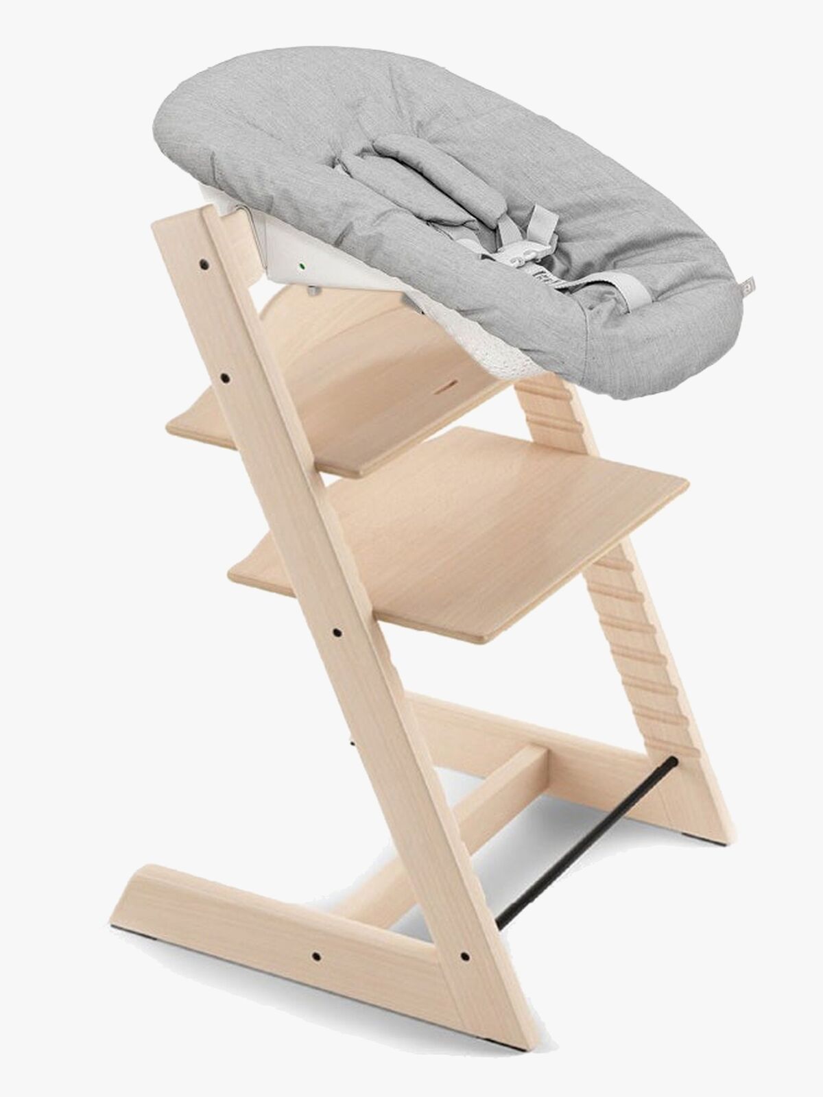 Stokke Tripp Trapp Stol inkl. Newborn Set, Natural/Grey
