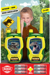 Dickie Toys Dino Walkietalkier 2-pack