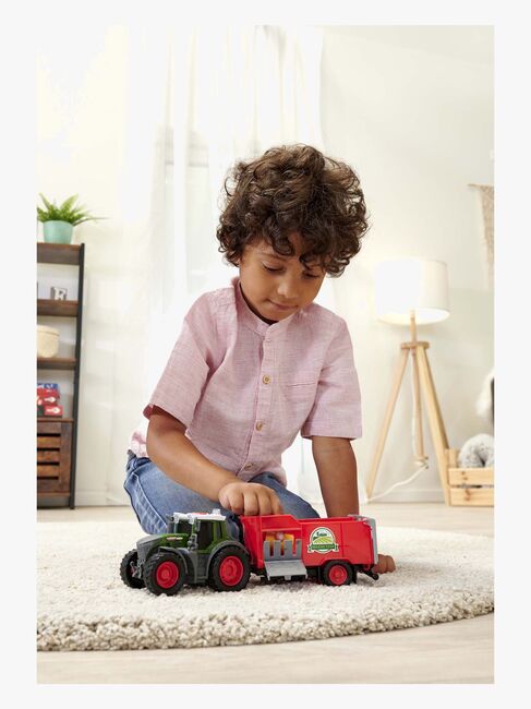 Dickie Toys Fendt Traktor med Tilhenger