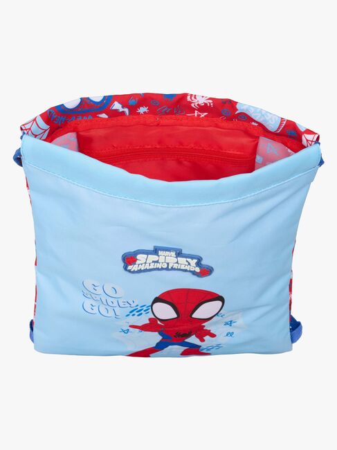Spidey and His Amazing Friends Treningsbag, Rød/lyseblå