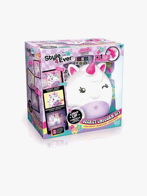 Style 4 Ever Enhjørning Hobbysett DIY med Lampe