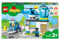 LEGO DUPLO Town 10959 Politistasjon Og Politihelikopter