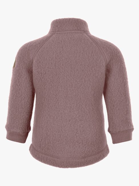 Mikk-Line Fleecejakke Merinoull, Twilight Mauve