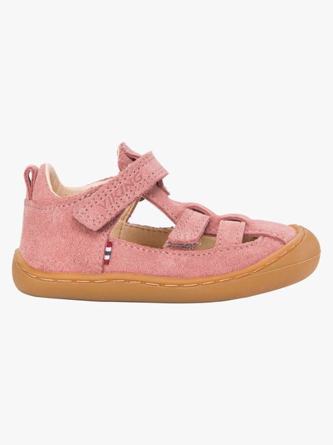 Viking Alv Lind Barefoot 2V Sandaler, Dusty Pink