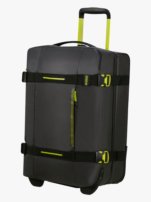 American Tourister Urban Track Duffle Koffert 55L, Black/Lime