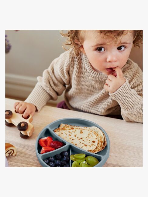 Everyday Baby Tallerken Silikon, Grønn