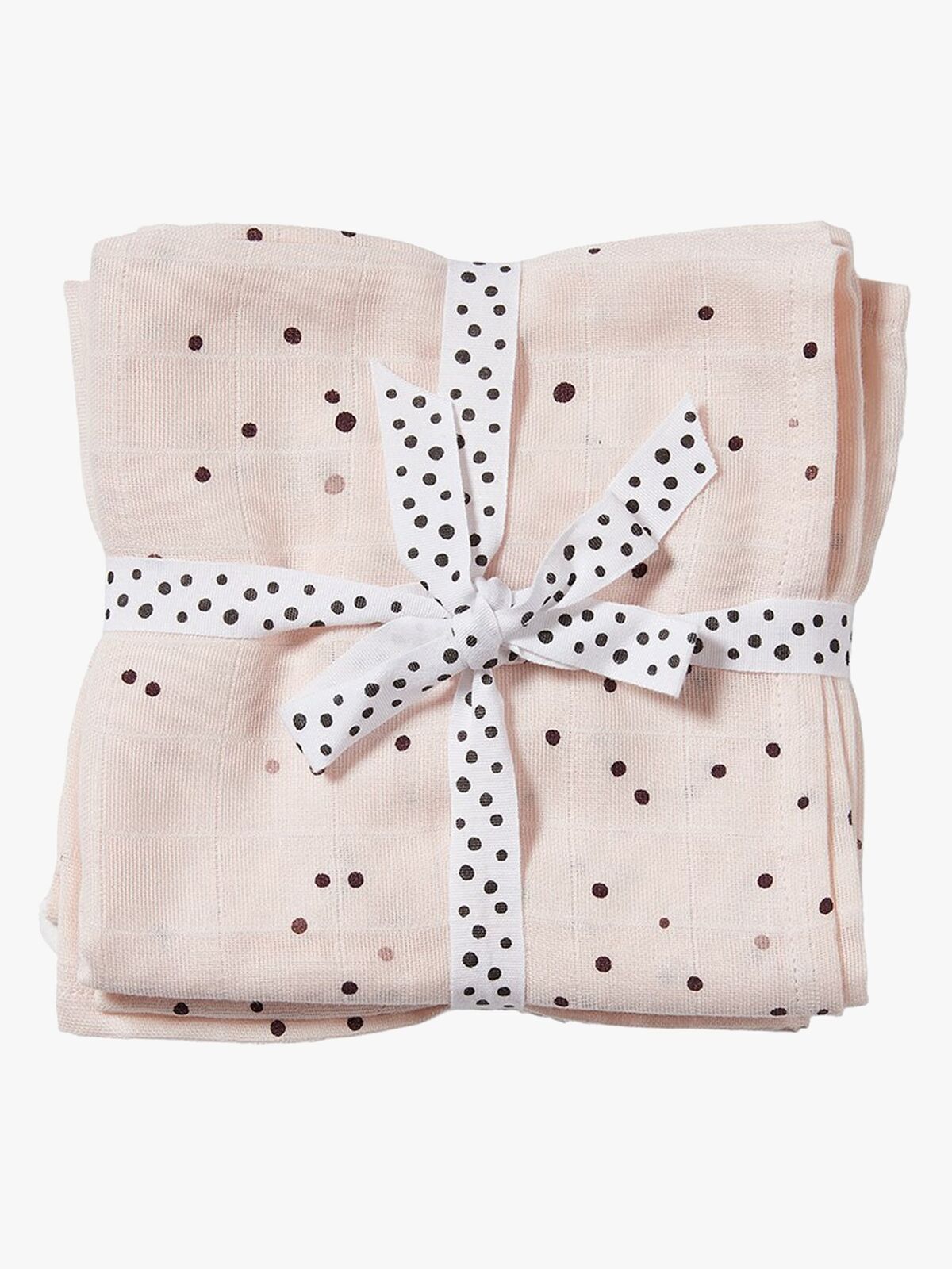 Done By Deer Teppe Dreamy Dots 120x120 2-pack, Powder